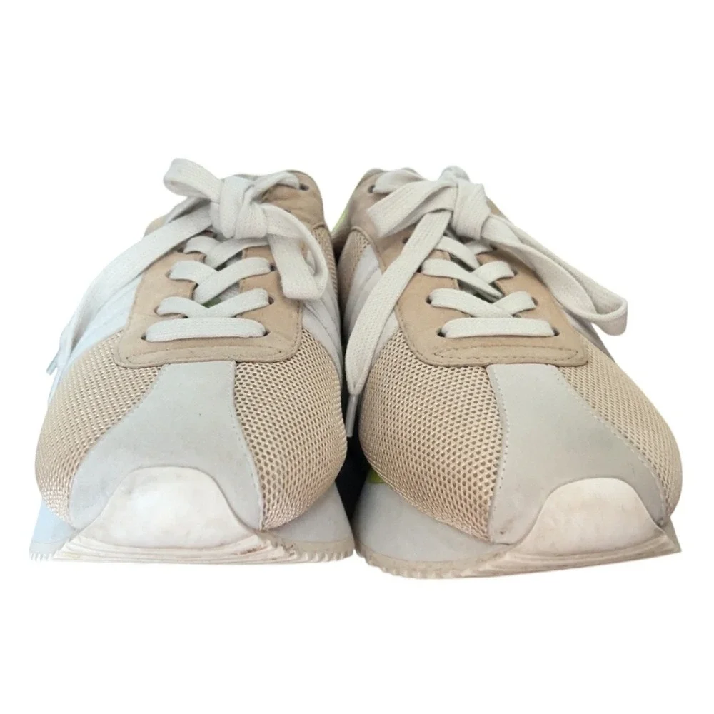 Charlotte‎ Stone Platform Retro Sneaker Tootie in Peche Size 10